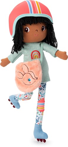 Lilliputiens – Liza-Puppe auf Rollschuhen