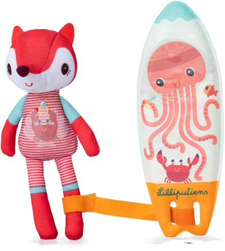 Lilliputiens Badespielzeug Magische Surfer Alice - Farbwechsel Effekt-2