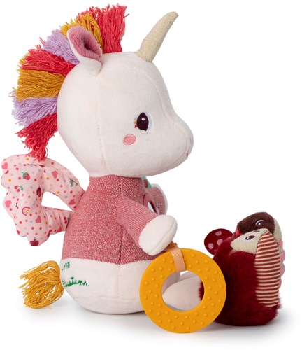 Lilliputiens Einhorn Aktivitätenspielzeug Lena - sensorisches Babyspielzeug-2