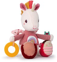Lilliputiens Einhorn Aktivitätenspielzeug Lena - sensorisches Babyspielzeug