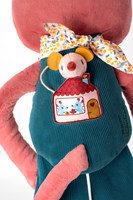 Lilliputiens - Entdeckungskatze Jeanne Kuscheltier mit Aktivitäten - sensorisches Spielzeug-2