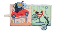 Lilliputiens Aktivitätsbuch Stoff-Babybuch Jules in der Garage interaktiv-3