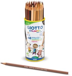 Giotto Buntstifte Hauttöne Dose 48 Stück Stilnovo