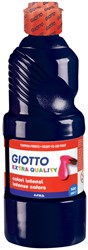 GIOTTO Extra Quality, Malfertige Temperafarbe höchster Qualität, 500 ml - schwarz