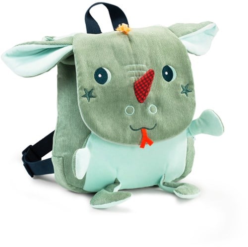 Lilliputiens Rucksack Joe der Drache - weicher Kinderrucksack - verstellbare Schultergurte