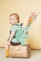 Lilliputiens Rucksack Joe der Drache - weicher Kinderrucksack - verstellbare Schultergurte-3