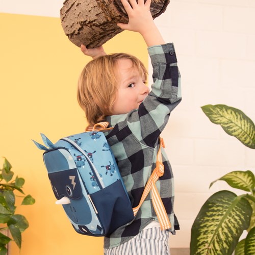 Lilliputiens Rucksack Super Marius - Kinder Rucksack wasserdicht verstellbar-3