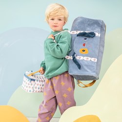 Lilliputiens Kindertas blau Jules der Hund Reisetasche 45x23x25 cm