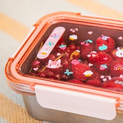Lilliputiens Brotdose für Kinder - fröhliche Lunchbox Jeanne