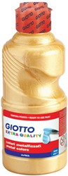 Giotto Extra Quality, Malfertige METALLIC Temperafarbe höchster Qualität, 250 ml - gold