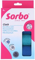 Sorbo Mikrofaser Reinigungstücher recycled 4 Stück – nachhaltige Putztücher