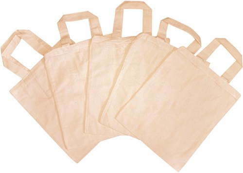 Eduplay Baumwolltaschen klein 5er Set – kreative Bastelidee für Kinder