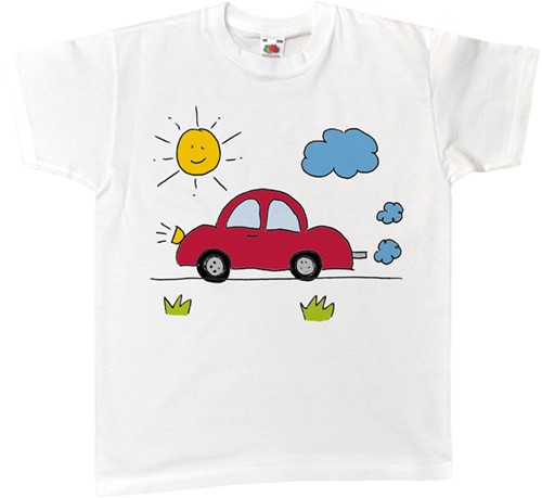 Eduplay T-Shirt weiß Größe 152 - Kinderkleidung Baumwolle-3