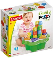 Quercetti Baukasten Lernspielzeug bunt für Kleinkinder-3