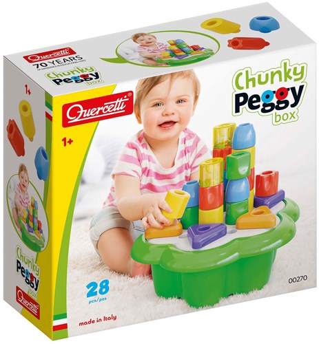 Quercetti Baukasten Lernspielzeug bunt für Kleinkinder-3