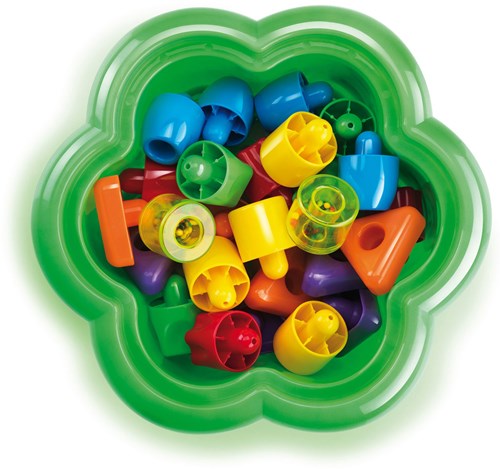 Quercetti Baukasten Lernspielzeug bunt für Kleinkinder-2
