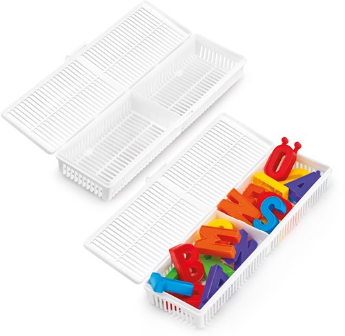 Quercetti Magnettafel Lernspielzeug ABC 53-teilig magnetisch-2