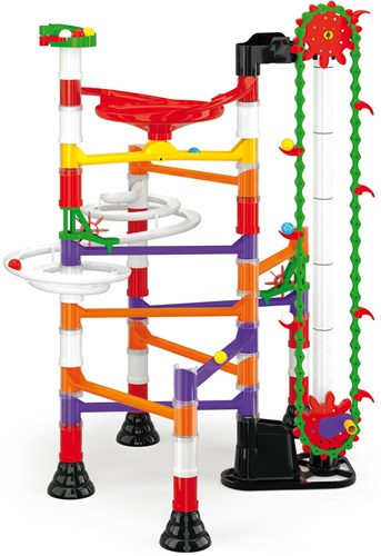 Quercetti Murmelbahn Migoga mit Lift - 150-teiliges Bauspielzeug-3