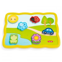 Quercetti magnetisches Formenpuzzle Tiere und Farben für Kinder-3