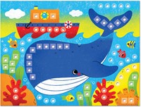 Quercetti Mosaikspielzeug Tiere - Fantacolor 180-tlg. kreativ-3