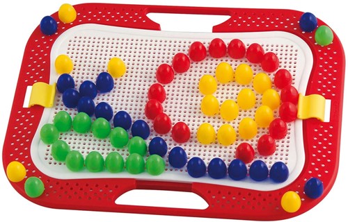 Quercetti Fantacolor Design Insteek mozaïek, 100 Pins-2