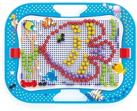 Quercetti Ozeanspaß Mosaik Spielset - Fish & Pegs - 316-teilig - Kreatives Spielzeug-3