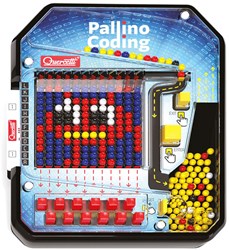 Quercetti Lernspielzeug Pallino Coding Spiel - Mosaik und Programmieren