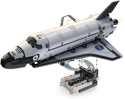 Clementoni NASA Mechanik Spielzeug Shuttle - Wissenschaft & Spiel Bausatz-2