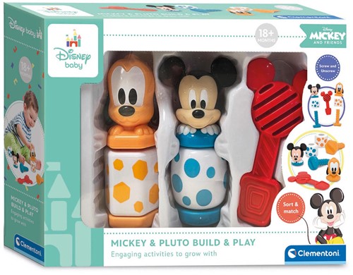 Clementoni Disney Baby - Mickey Mouse Bouw & Speel