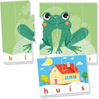Clementoni Lernspielzeug - Erste Wörter lernen - bunte Puzzles für Kinder-2