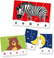Clementoni Lernspielzeug - Erste Wörter lernen - bunte Puzzles für Kinder-3
