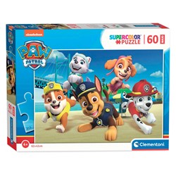 Clementoni Puzzle - Paw Patrol - 60 Maxi Teile - Kinderpuzzle Karton