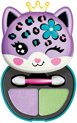 Clementoni Crazy Chic Lidschatten Make-up Set - Leopard Design für Kinder-2