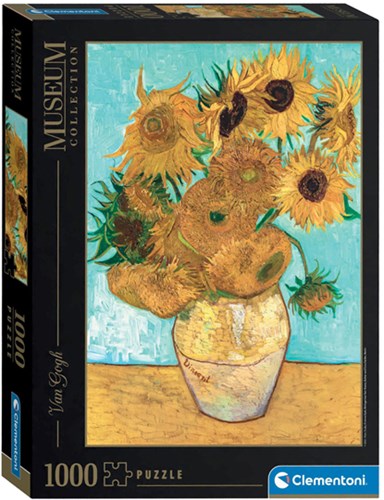 Clementoni Puzzle Kunst Van Gogh Sonnenblumen 1000 Teile Museum