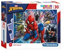 Clementoni Legpuzzel Super Color Spiderman, 30st.