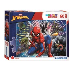 Clementoni Puzzle Spider-Man 60 Teile Maxi Karton Kinderpuzzle