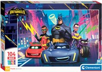 Clementoni Puzzle - 104 Teile - Maxi Batwheels - Cartoon Spielzeug