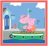 Clementoni Peppa Pig Puzzle - 3x48 Teile - Kinderpuzzle Karton-2