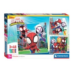 Clementoni Puzzle Marvel Spidey and His Amazing Friends 3x48 Teile