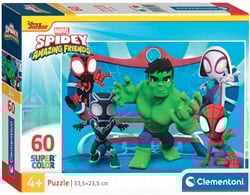 Clementoni Legpuzzel Super Color Marvel Spidey, 60st.