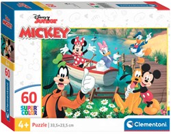Clementoni Puzzle - Disney Classics Mickey - 60 Teile Karton Kinderpuzzle