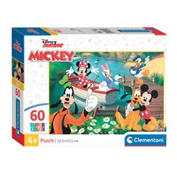 Clementoni Puzzle - Disney Classics Mickey - 60 Teile Karton Kinderpuzzle
