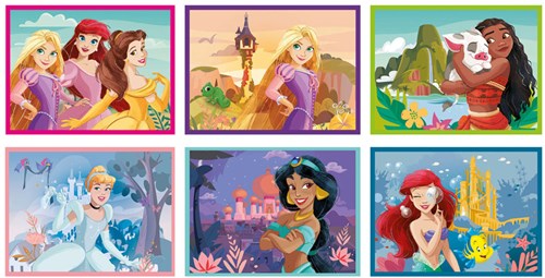 Clementoni Würfelpuzzle Disney Princess - 12 Blöcke - Lernspielzeug-2