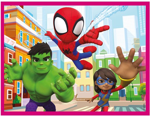 Clementoni Würfelpuzzle Spidey and his Amazing Friends 12-teilig Karton-2