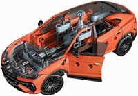 Clementoni Bauset Lamborghini Urus STEM Spielzeug Konstruktionsauto-3