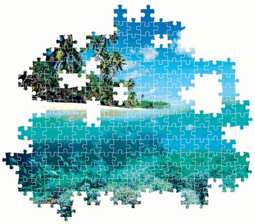 Clementoni Puzzle 1000 Teile Sommerparadies HQC Erwachsene-3