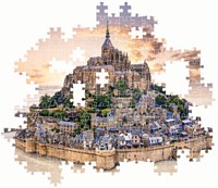 Clementoni Puzzle - 1500 Teile - Mont Saint-Michel Rising - High Quality-3