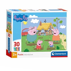 Clementoni Puzzle Peppa Pig 30 Teile - Kinderpuzzle Karton