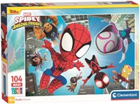 Clementoni Puzzle - Ironman - 104 Teile - Kinderpuzzle - Karton