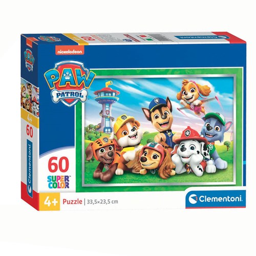 Clementoni Puzzle PAW Patrol 60 Teile - Kinderpuzzle aus Karton